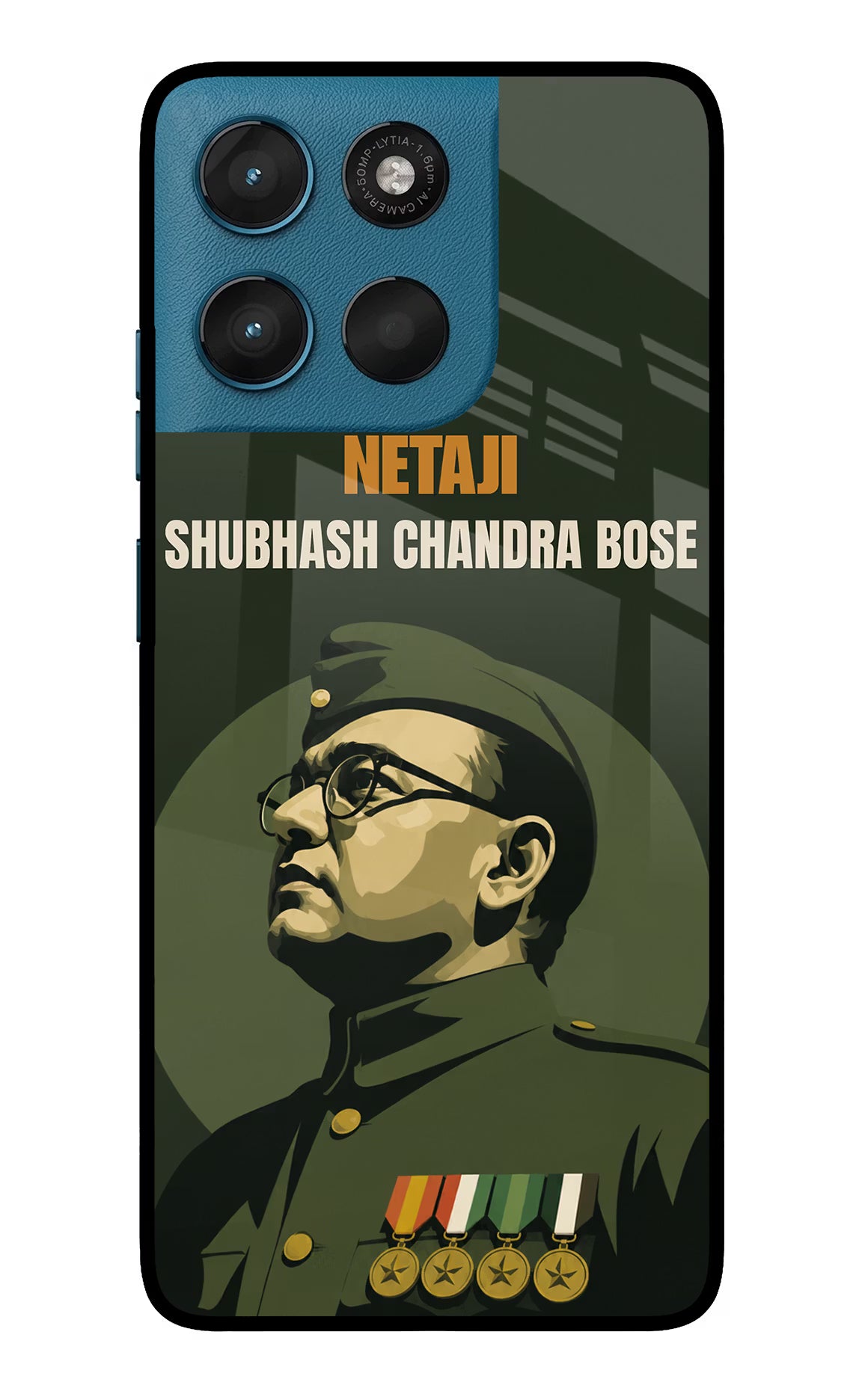 Netaji Legacy Moto G57 Power 5G Glass Case
