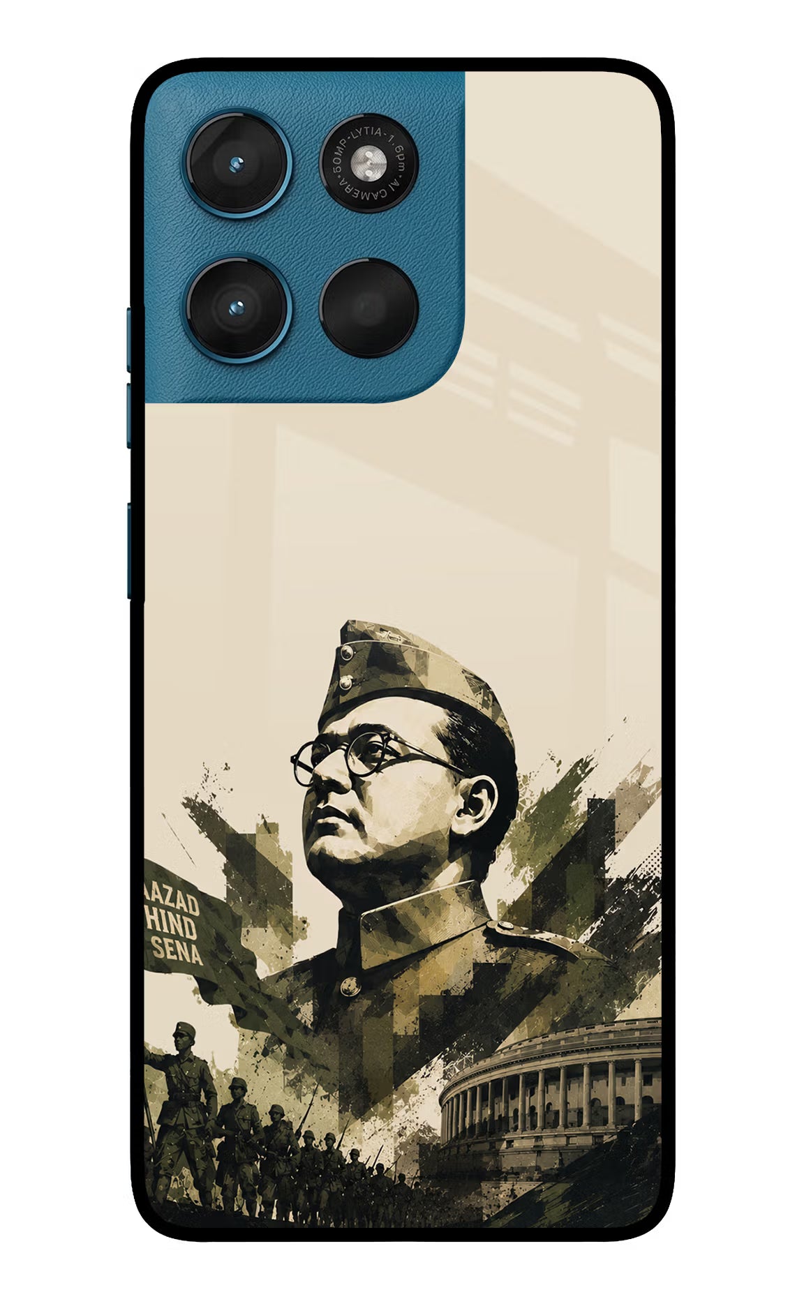 Netaji Rising Moto G57 Power 5G Glass Case