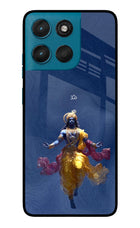 Cosmic Krishna Moto G57 Power 5G Glass Case