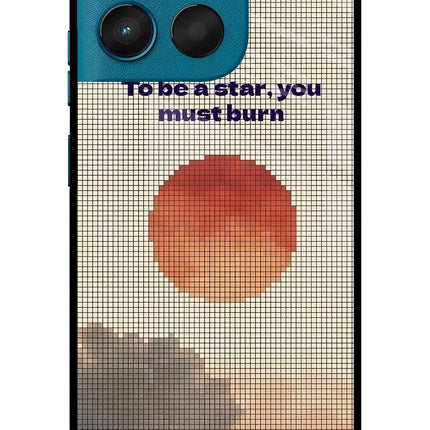 Pixel Sun Moto G57 Power 5G Glass Case