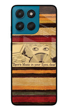 Vinyl Stripes Moto G57 Power 5G Glass Case