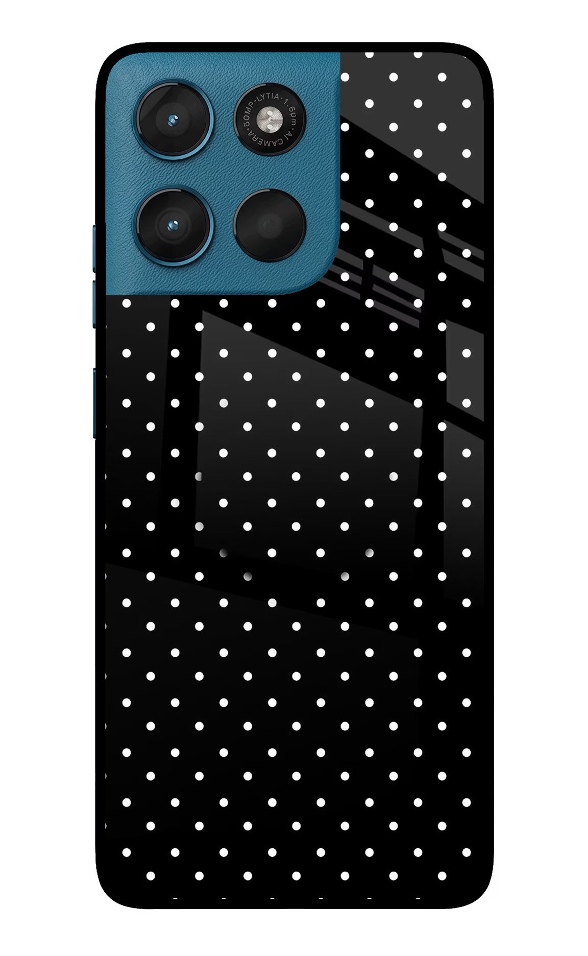 White Dots Moto G57 Power 5G Pop Case by Casekaro