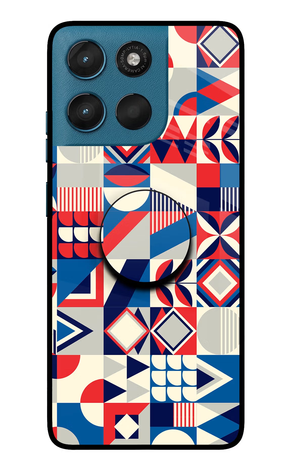 Colorful Pattern Moto G57 Power 5G Pop Case by Casekaro