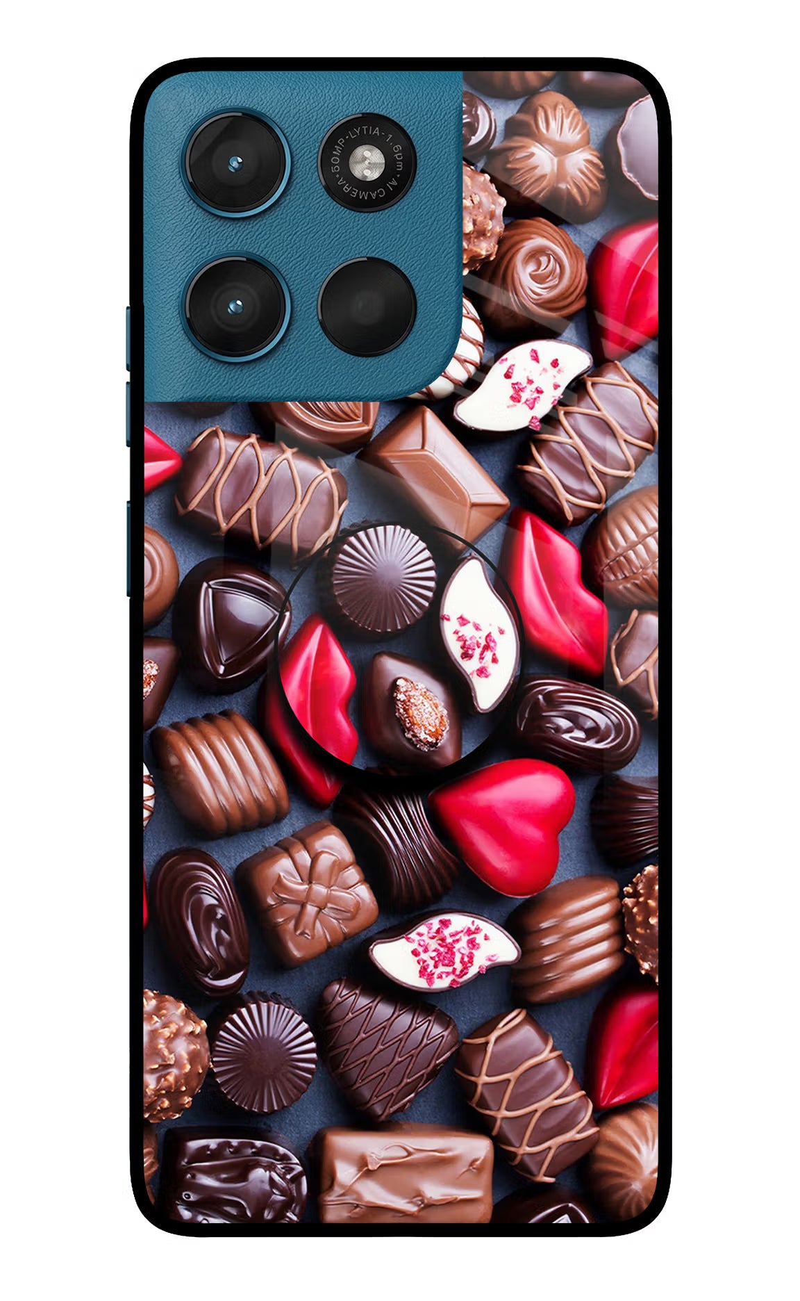Chocolates Moto G57 Power 5G Pop Case by Casekaro