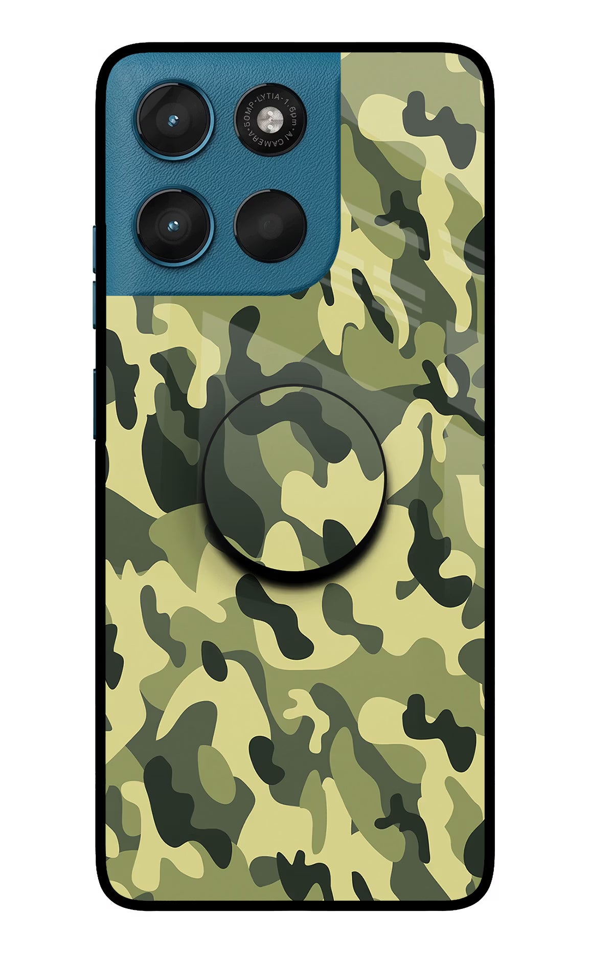 Camouflage Moto G57 Power 5G Pop Case by Casekaro