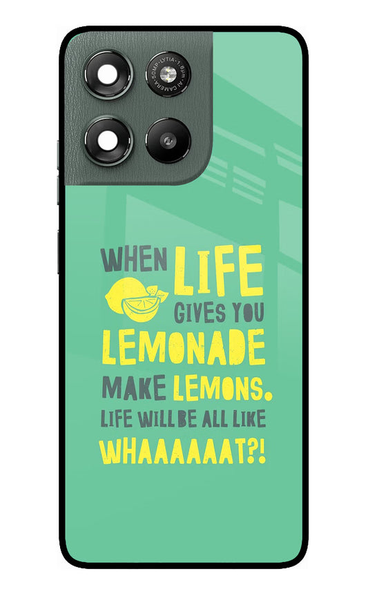 Quote Moto G67 Power 5G Glass Case