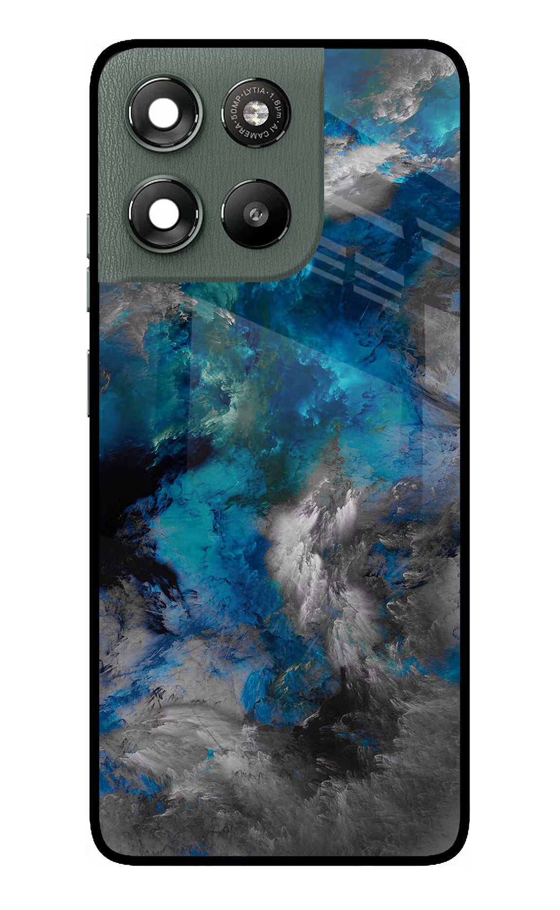 Artwork Moto G67 Power 5G Glass Case Back Cover by Casekaro