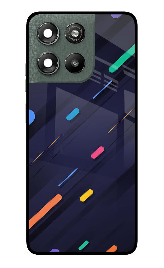 Abstract Design Moto G67 Power 5G Glass Case