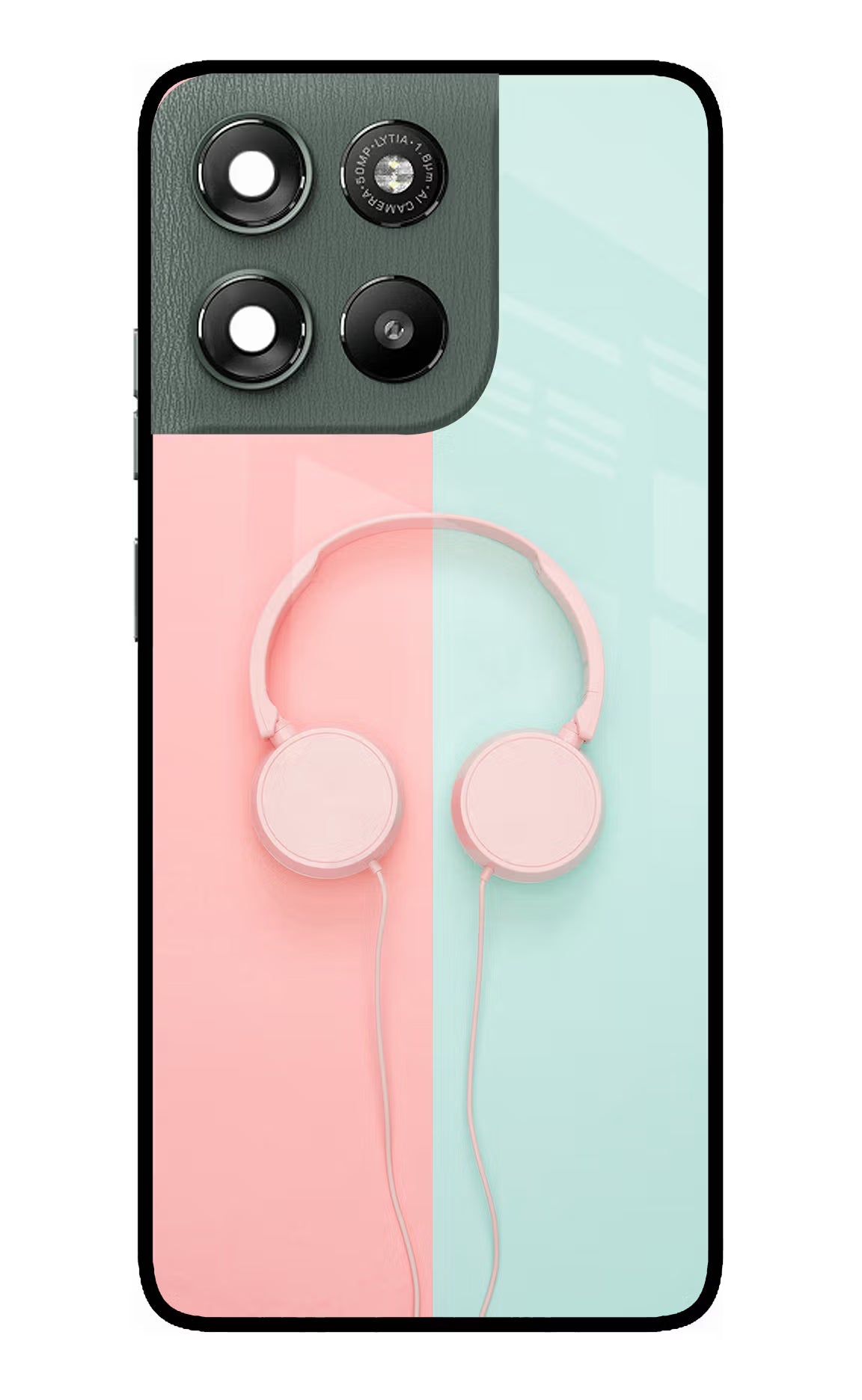 Music Lover Moto G67 Power 5G Glass Case Back Cover by Casekaro