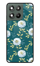 Flowers Moto G67 Power 5G Glass Case