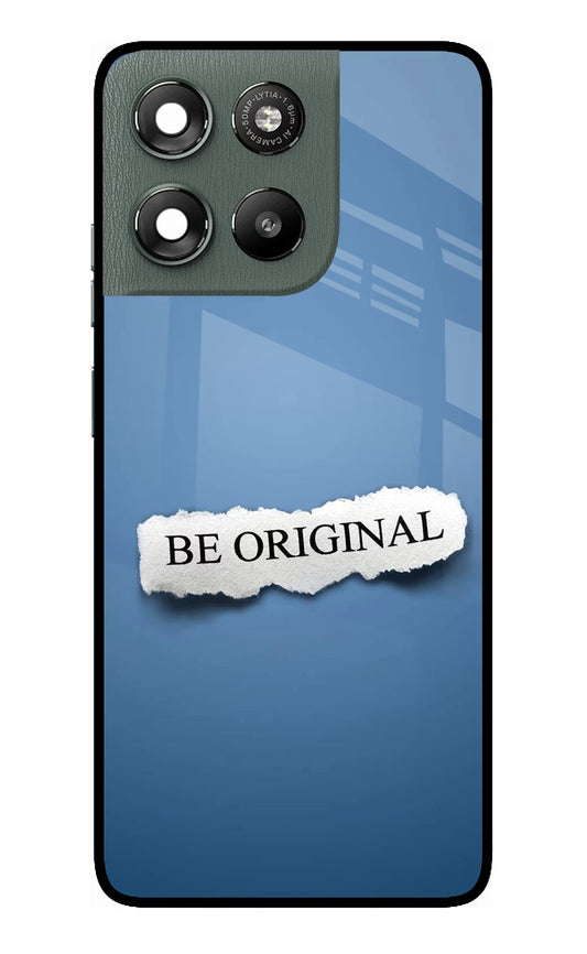 Be Original Moto G67 Power 5G Glass Case