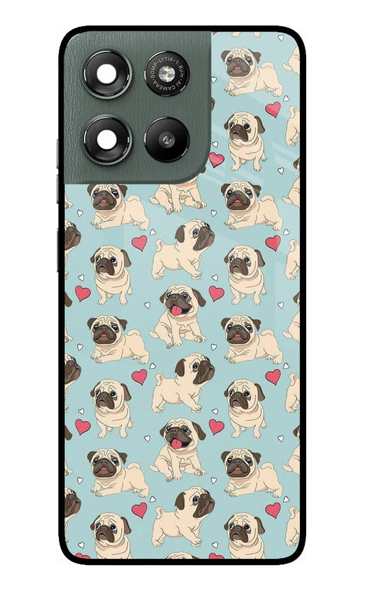 Pug Dog Moto G67 Power 5G Glass Case