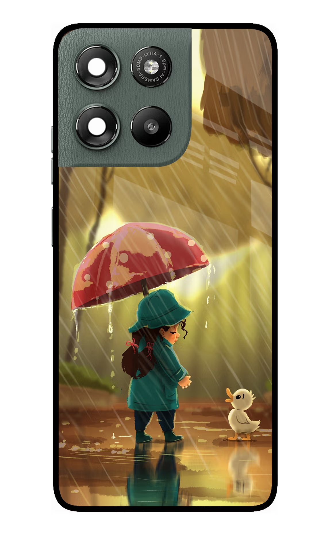 Rainy Day Moto G67 Power 5G Glass Case
