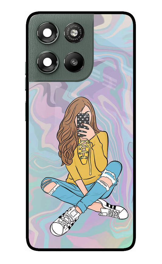 Selfie Girl Moto G67 Power 5G Glass Case
