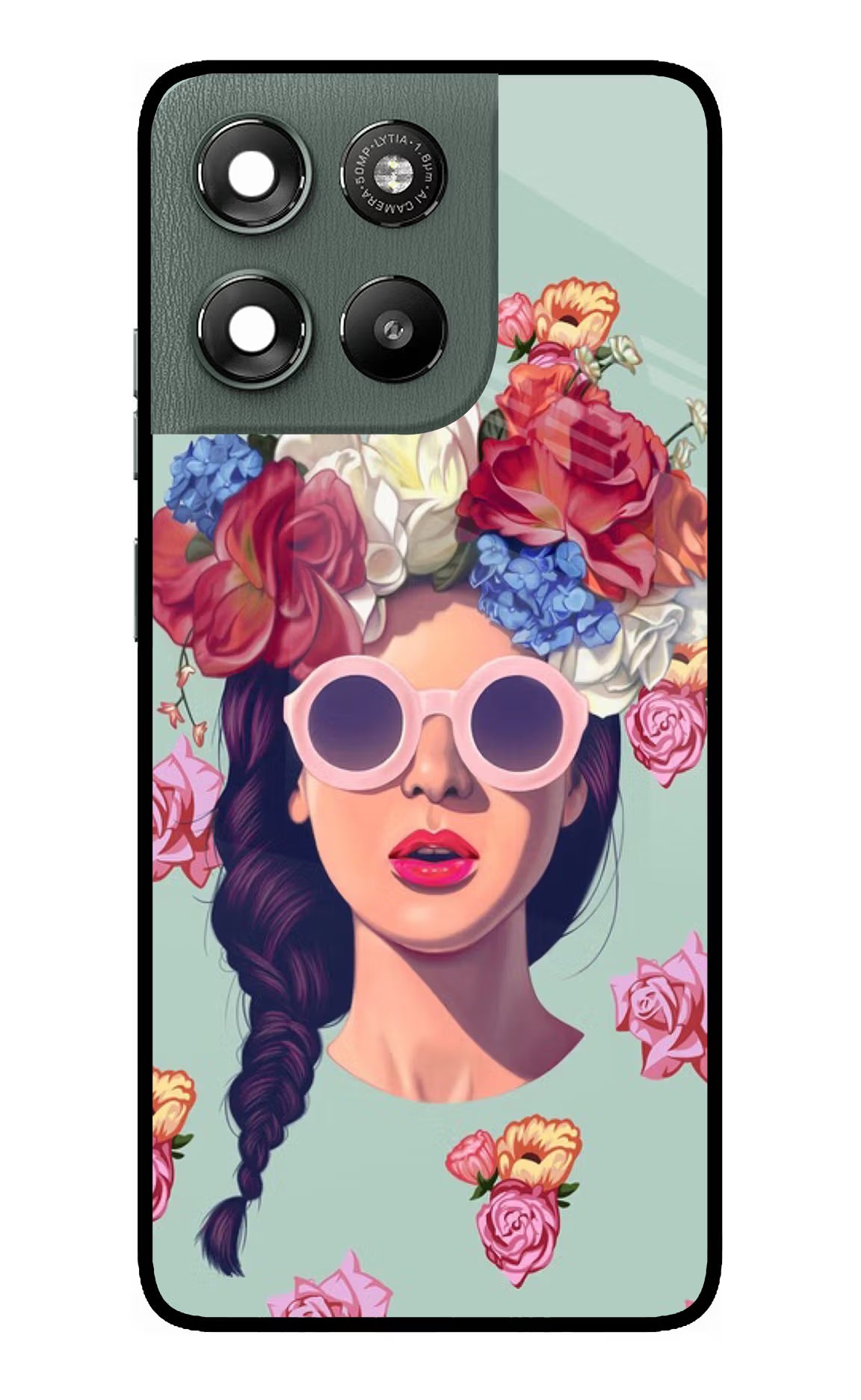 Pretty Girl Moto G67 Power 5G Glass Case