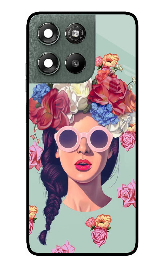 Pretty Girl Moto G67 Power 5G Glass Case