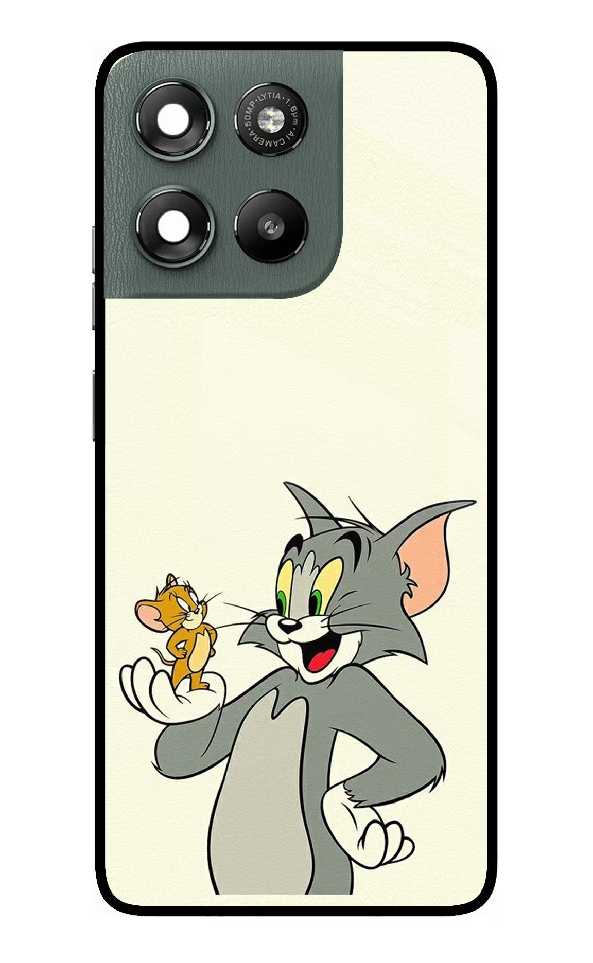 Tom & Jerry Moto G67 Power 5G Glass Case