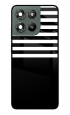 Black and White Print Moto G67 Power 5G Glass Case