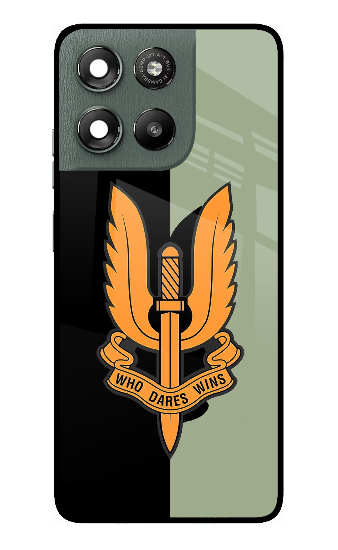 Balidan Logo Moto G67 Power 5G Glass Case
