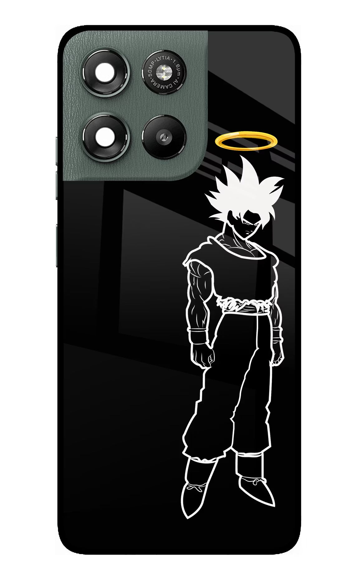 DBS Character Moto G67 Power 5G Glass Case Back Cover by Casekaro