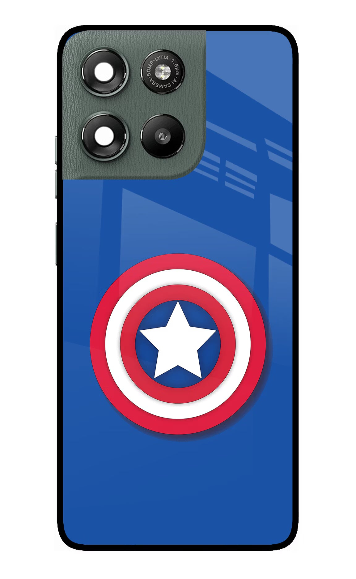 Shield Moto G67 Power 5G Glass Case Back Cover by Casekaro