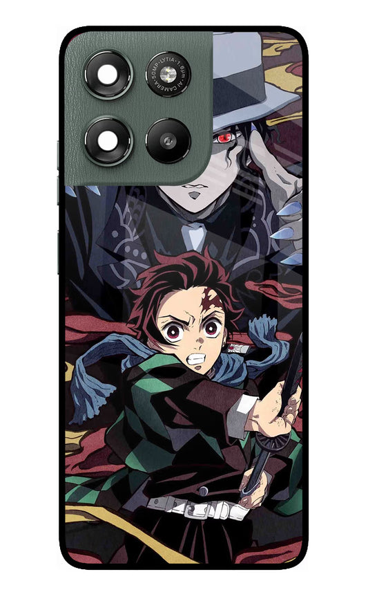 Demon Slayer Moto G67 Power 5G Glass Case