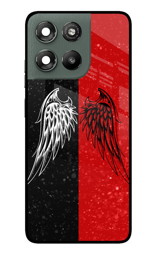 Wings Moto G67 Power 5G Glass Case