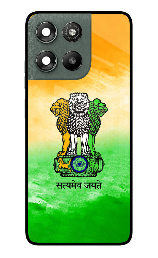 Satyamev Jayate Flag Moto G67 Power 5G Glass Case