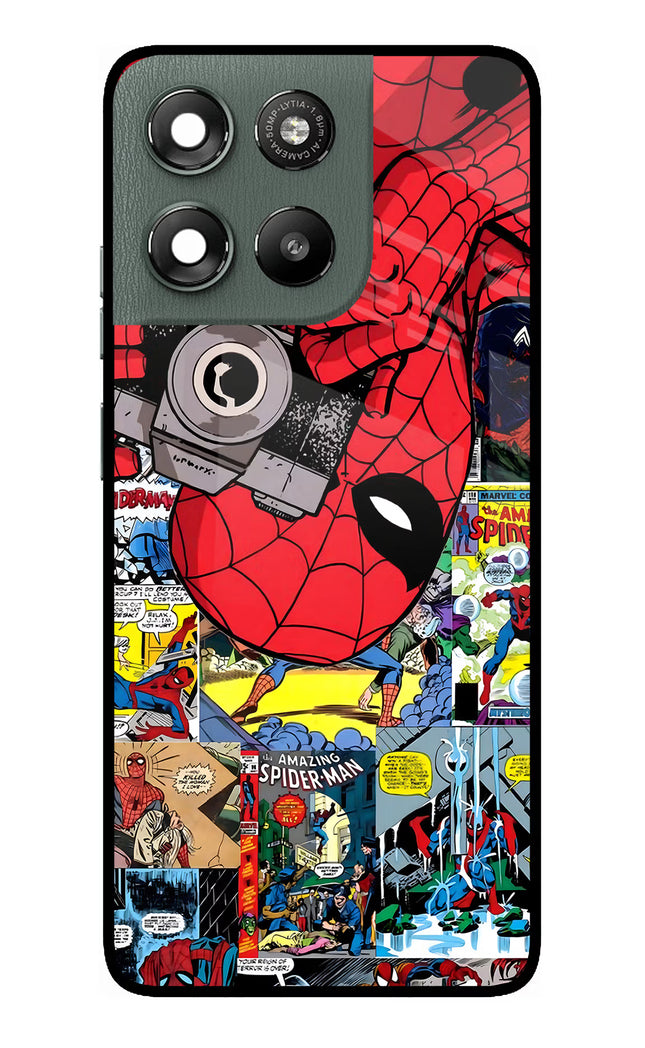 Spider Man Moto G67 Power 5G Glass Case