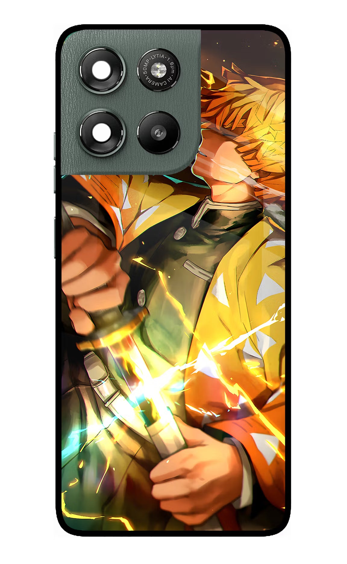 Demon Slayer Moto G67 Power 5G Glass Case