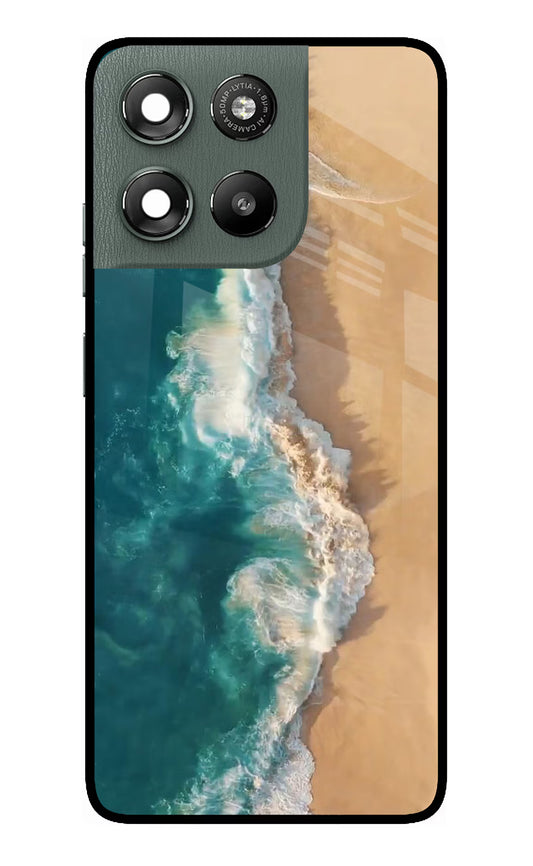 Ocean Beach Moto G67 Power 5G Glass Case