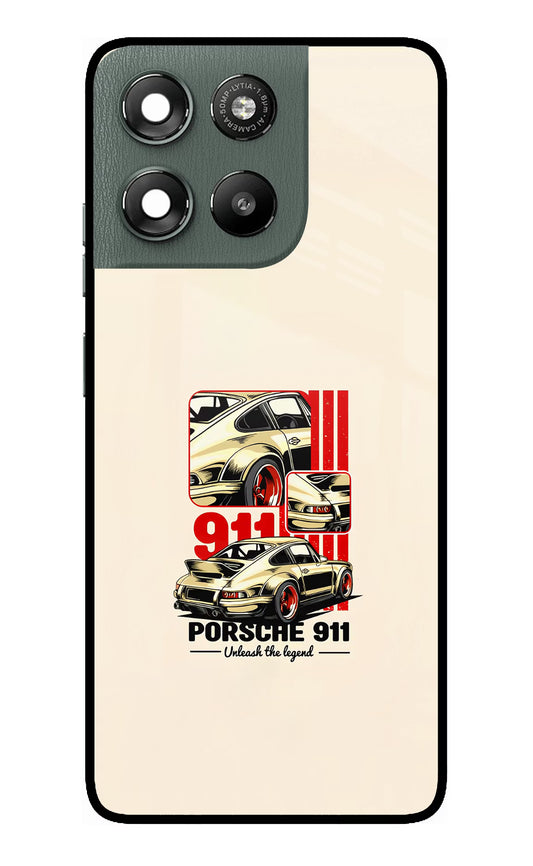 Classic Porsche 911 Moto G67 Power 5G Glass Case