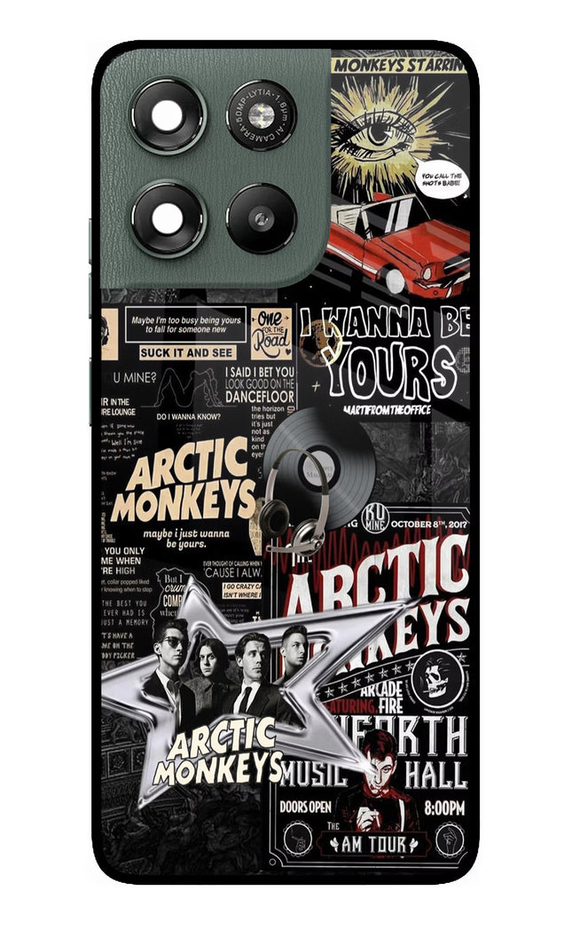 Arctic Monkeys Moto G67 Power 5G Glass Case Back Cover by Casekaro
