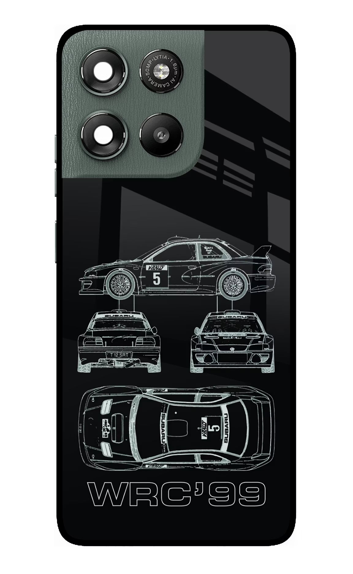 WRC'99 Moto G67 Power 5G Glass Case