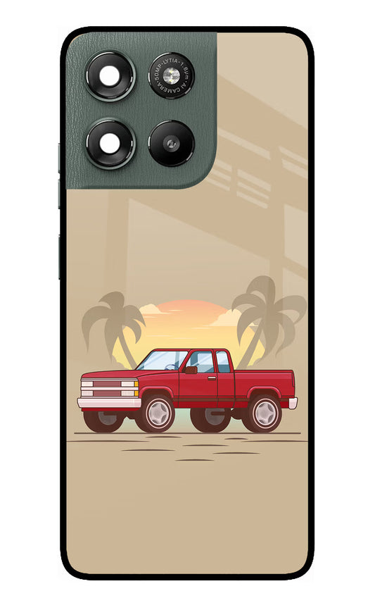 Desert Classic Drive Moto G67 Power 5G Glass Case