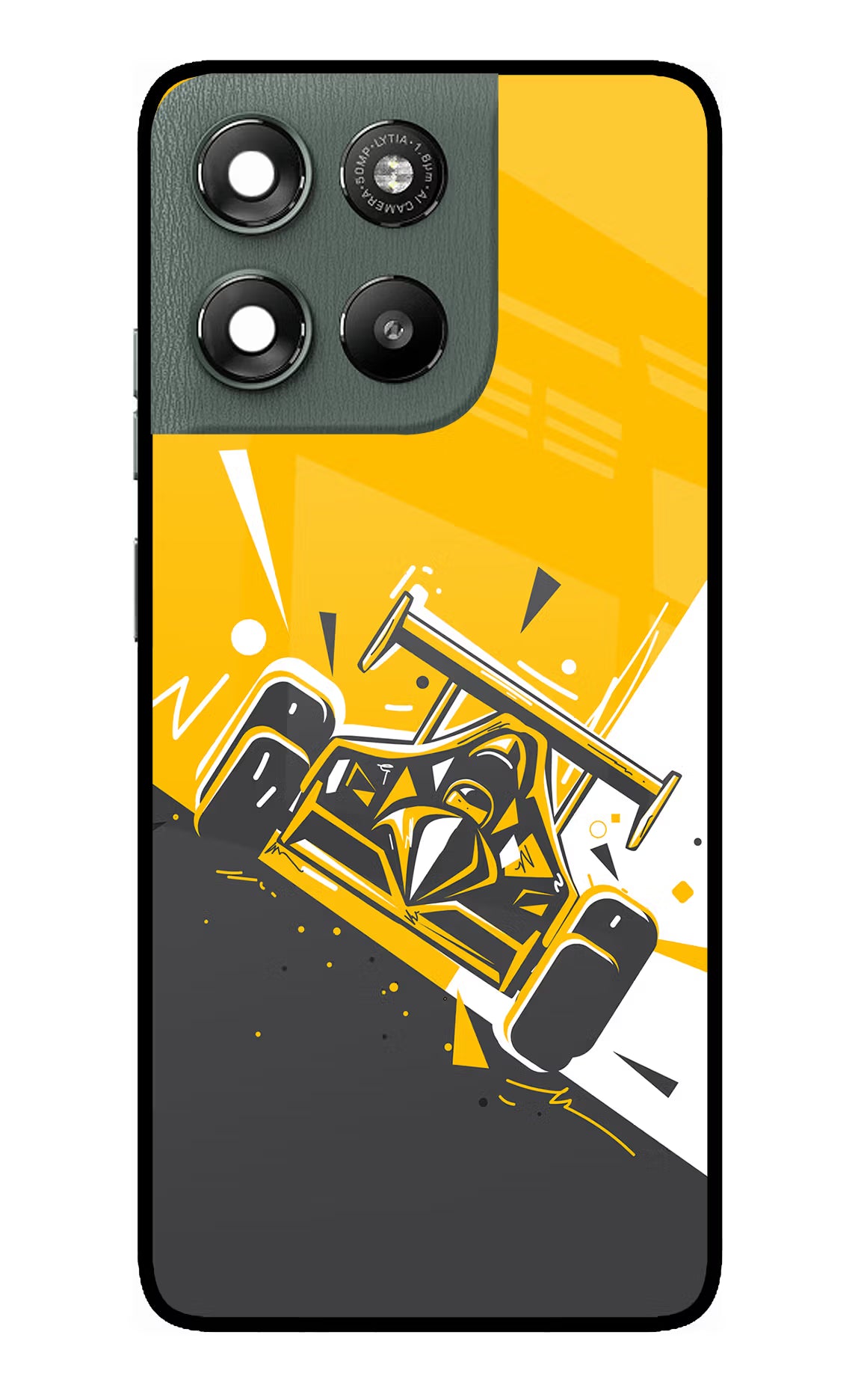 Track King Moto G67 Power 5G Glass Case