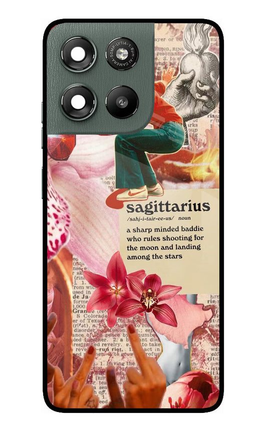 Sagittarius Zodiac Moto G67 Power 5G Glass Case