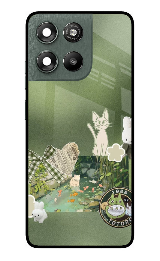 Aesthetic anime Moto G67 Power 5G Glass Case