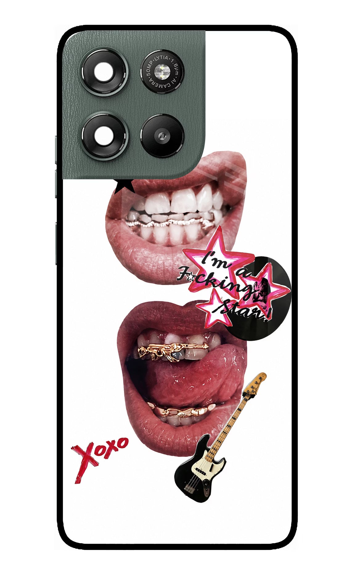 Rockstar Moto G67 Power 5G Glass Case