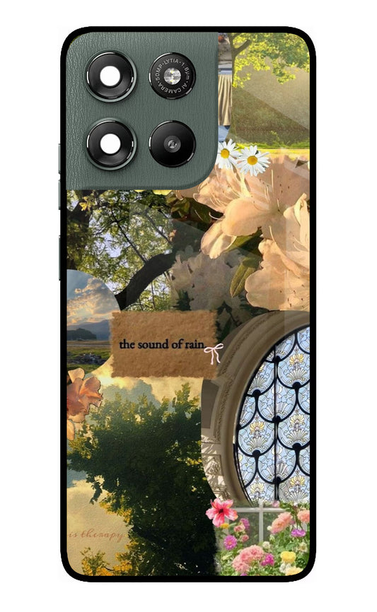 Rain Moto G67 Power 5G Glass Case