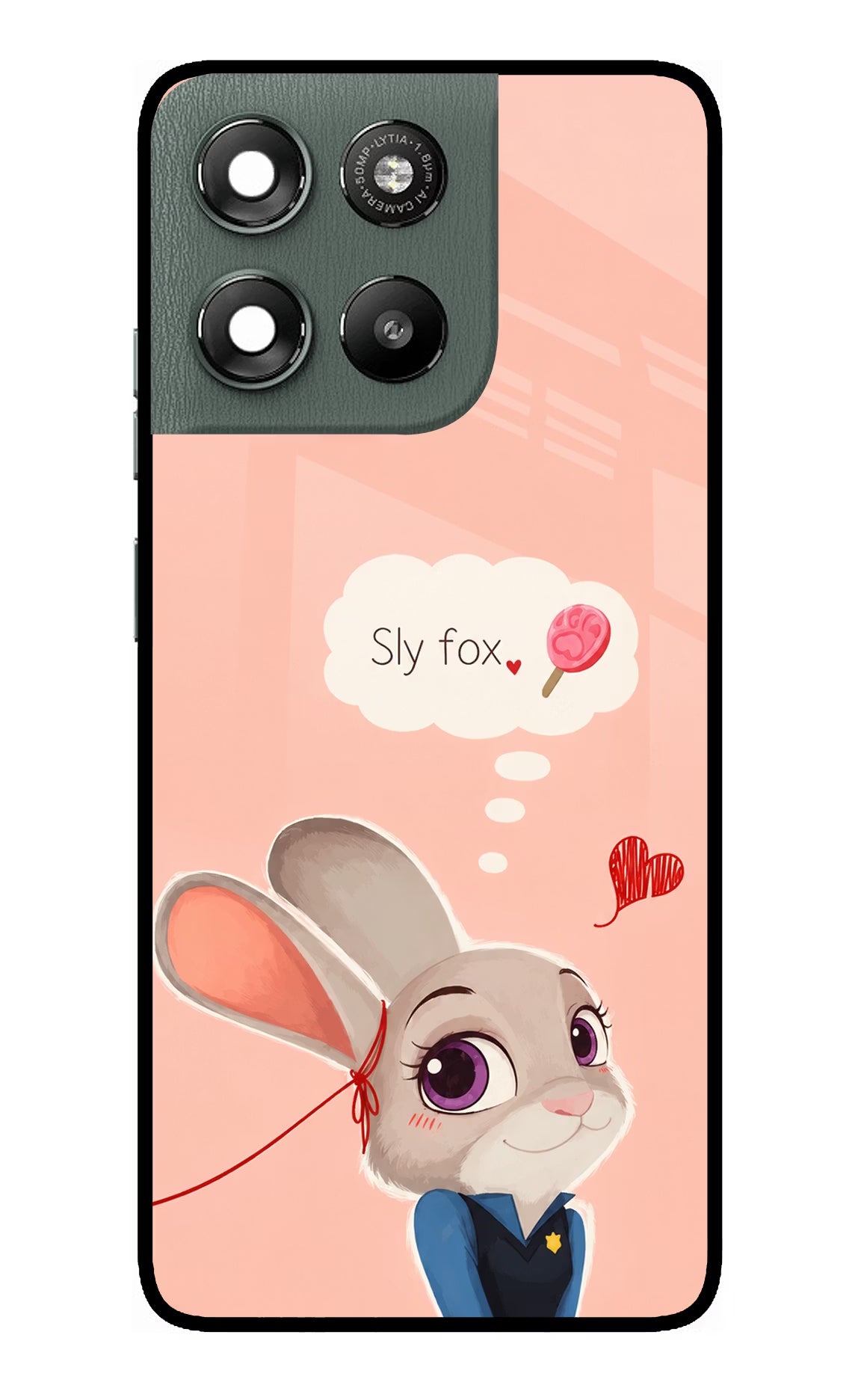 Judy Charm Moto G67 Power 5G Glass Case