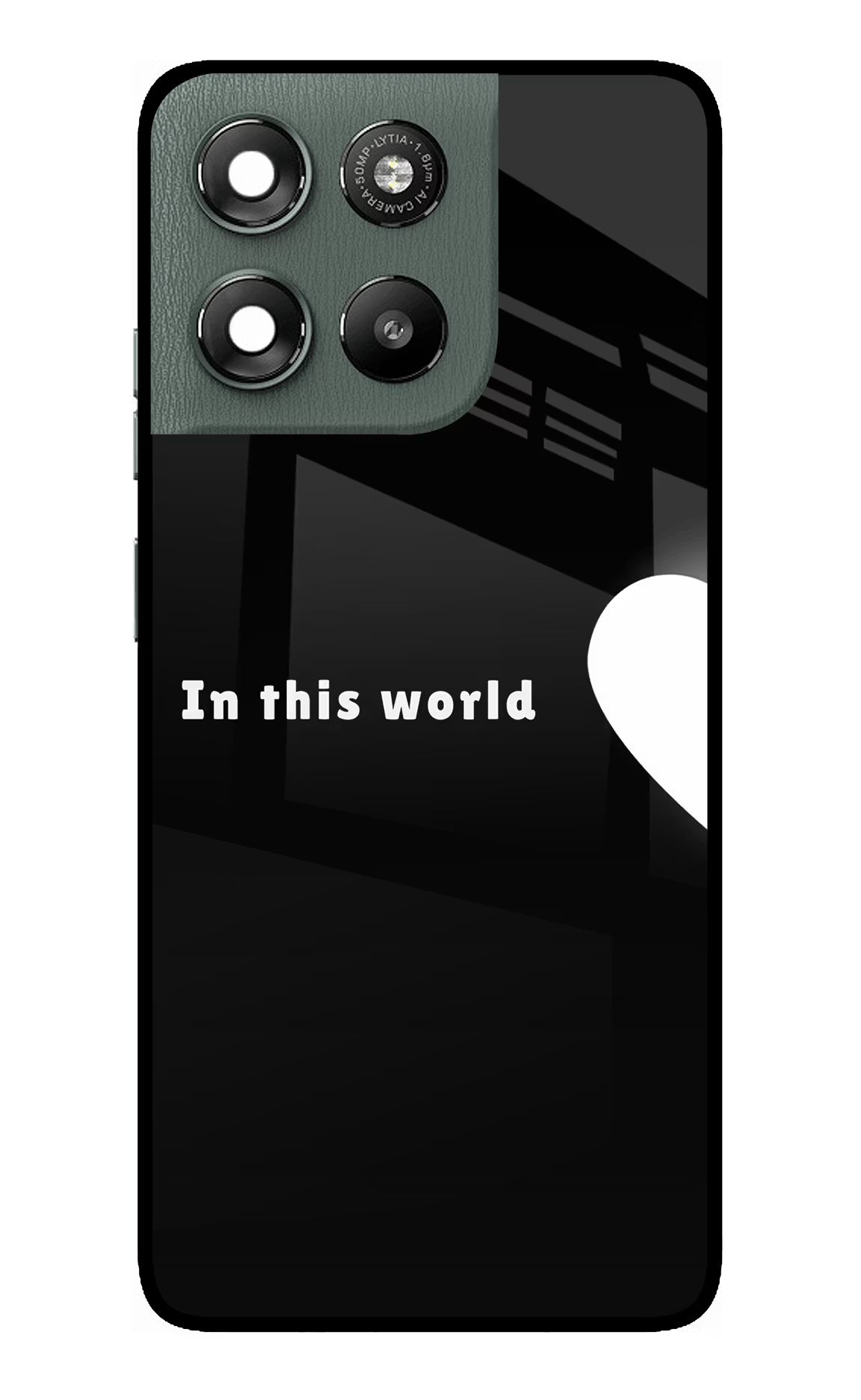 This World Moto G67 Power 5G Glass Case