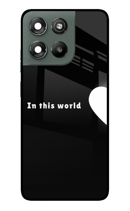 This World Moto G67 Power 5G Glass Case