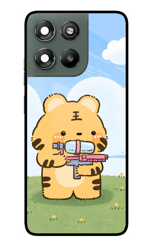 Tiger Treat Moto G67 Power 5G Glass Case