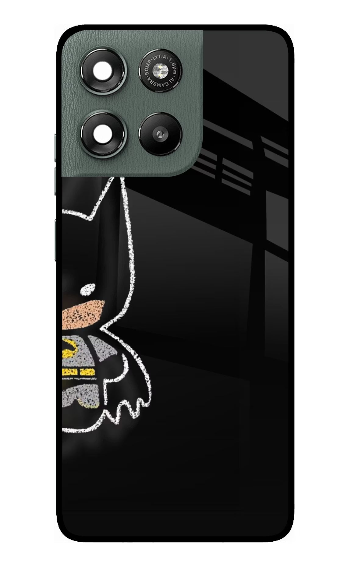 Bat Kitty Moto G67 Power 5G Glass Case