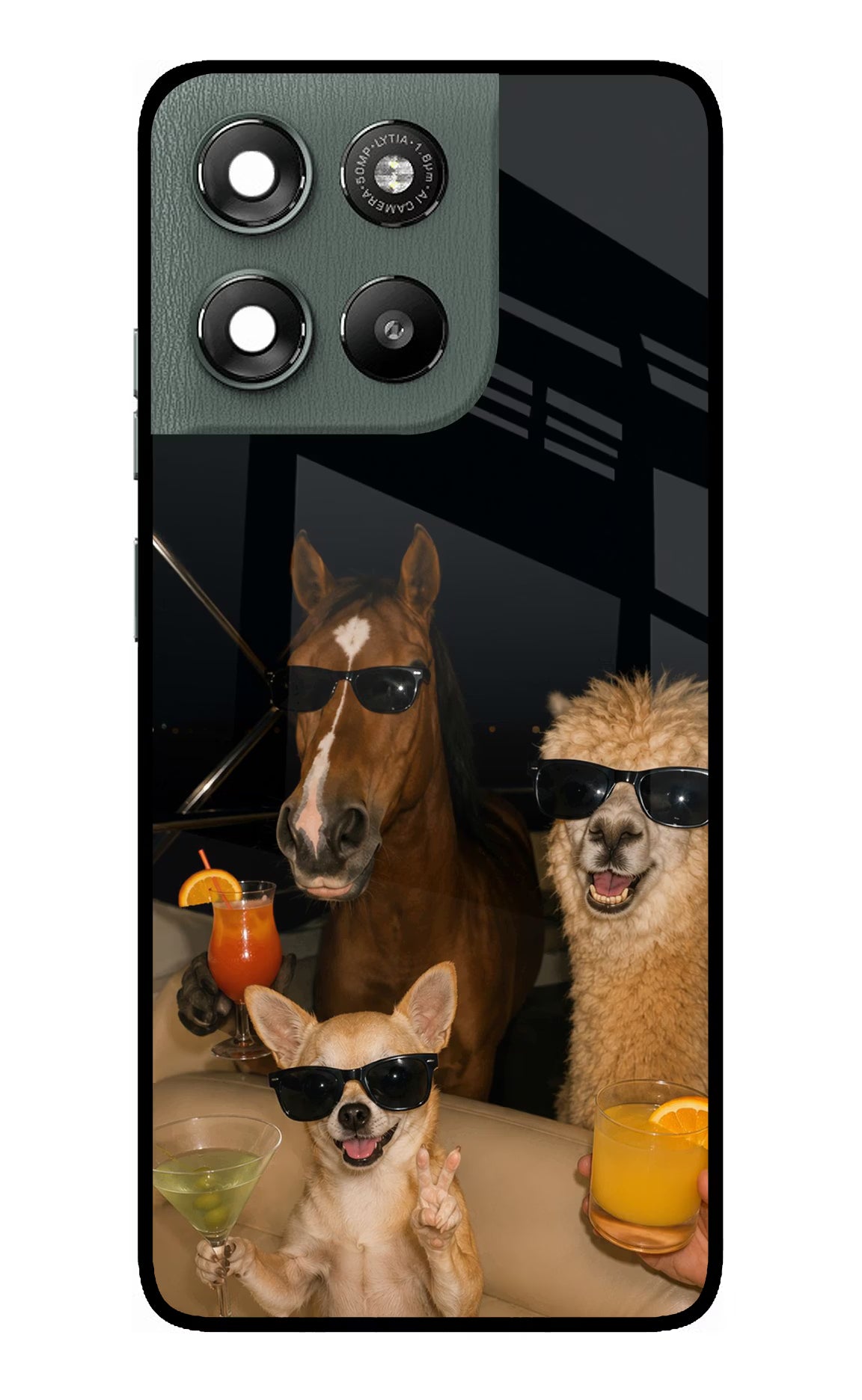 Party Squad Moto G67 Power 5G Glass Case