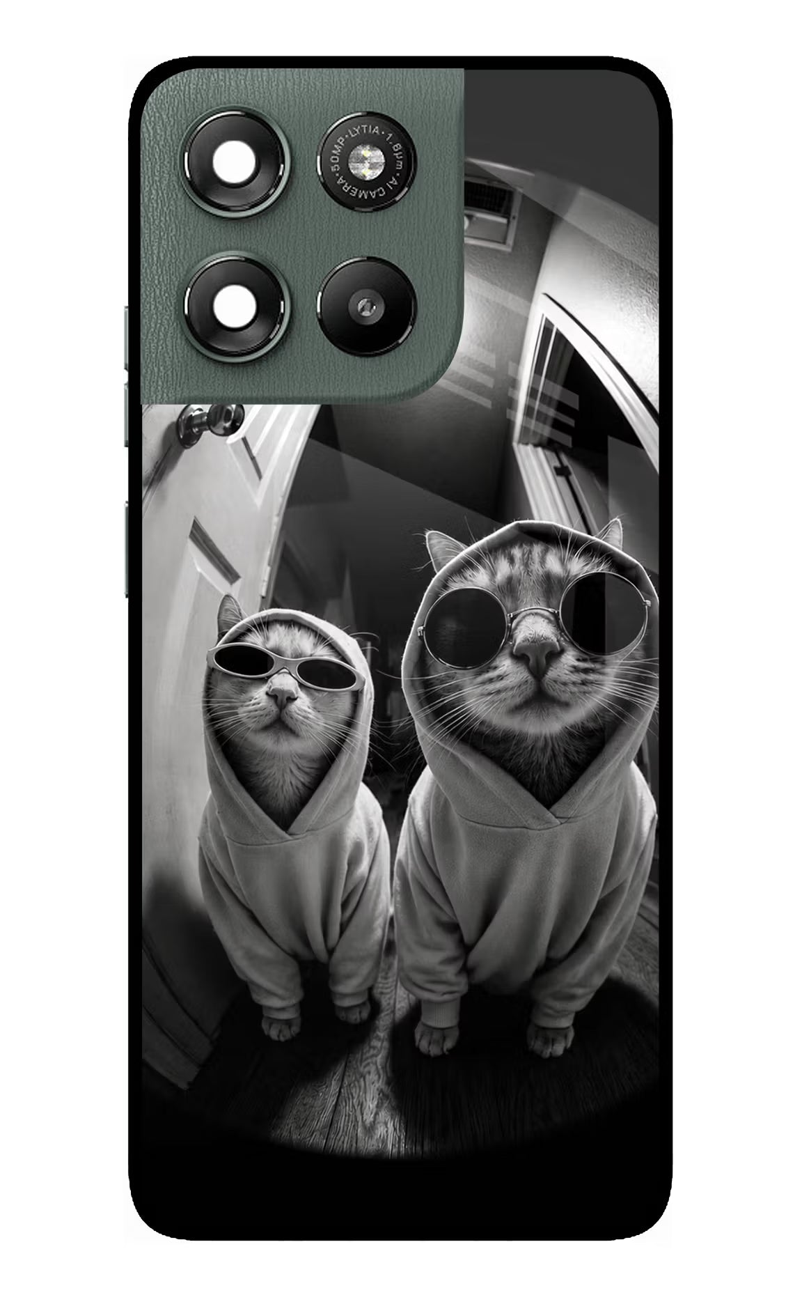 Hood Cats Moto G67 Power 5G Glass Case
