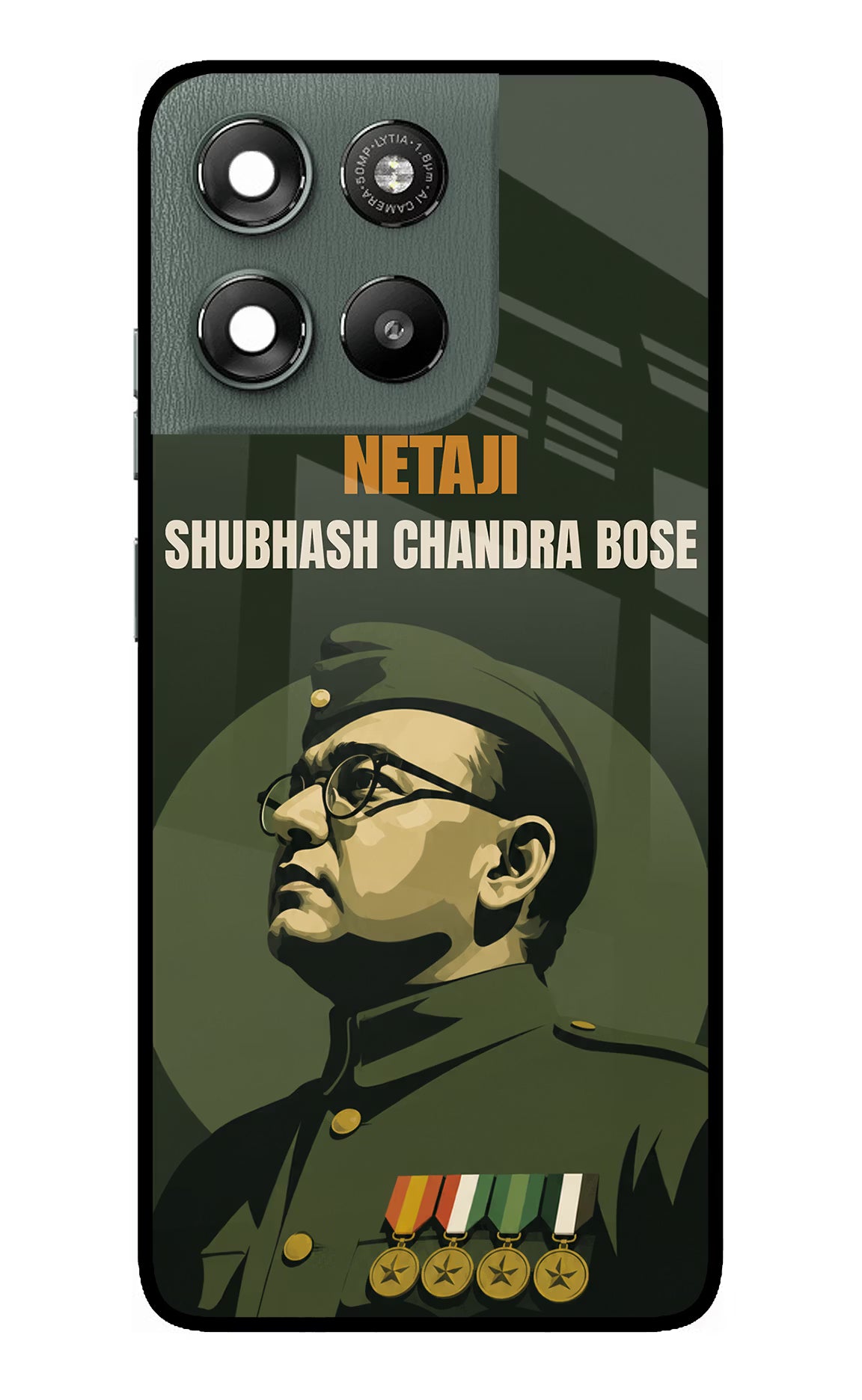 Netaji Legacy Moto G67 Power 5G Glass Case