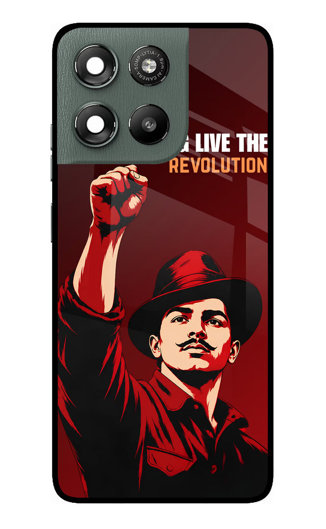 Bhagat Singh Revolution Moto G67 Power 5G Glass Case