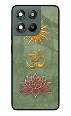 Om & Lotus Moto G67 Power 5G Glass Case